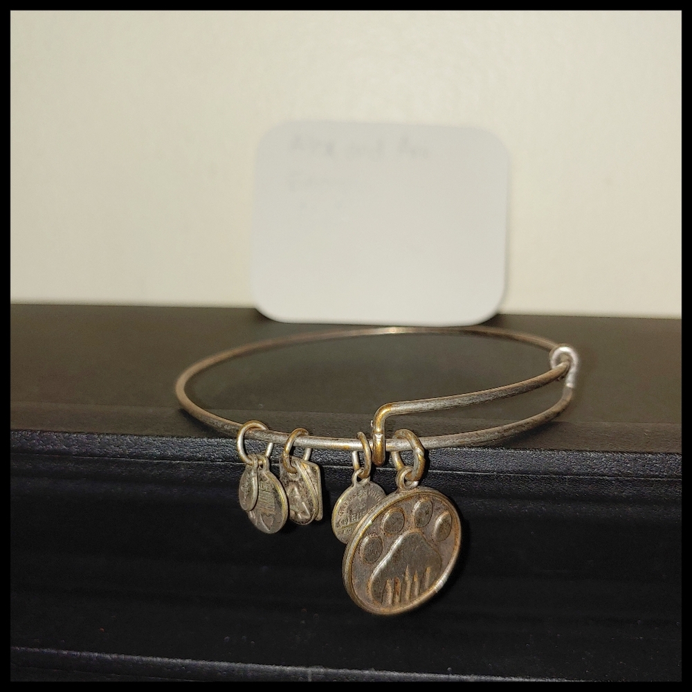 Alex and Ani Energy Infused Bear Paw Bracelet - Picture 4 of 5